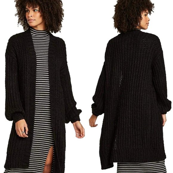 long sleeve open cardigan